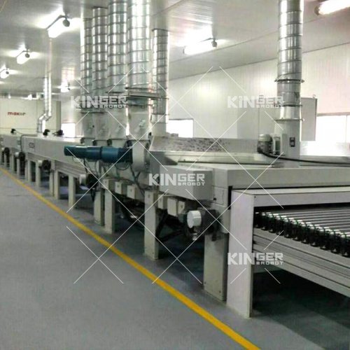 某公司櫥柜門涂裝線（UV漆）